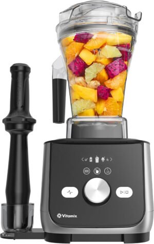 Vitamix Ascent X5 Licuadora, grado profesional, 10 programas de mezcla preestablecidos, recipiente de 48 onzas, autolimpieza, acero inoxidable cepillado