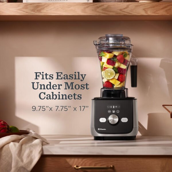 Vitamix Ascent X5 Licuadora, grado profesional, 10 programas de mezcla preestablecidos, recipiente de 48 onzas, autolimpieza, acero inoxidable cepillado - Imagen 2