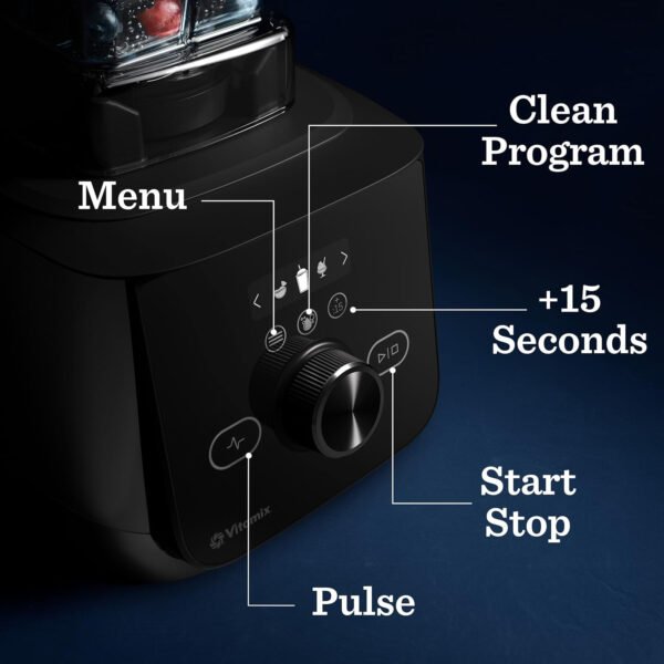Vitamix Ascent X5 Licuadora, grado profesional, 10 programas de mezcla preestablecidos, recipiente de 48 onzas, autolimpieza, acero inoxidable cepillado - Imagen 4