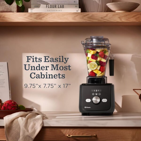 Vitamix Ascent X5 Licuadora, grado profesional, 10 programas de mezcla preestablecidos, recipiente de 48 onzas, autolimpieza, acero inoxidable cepillado - Imagen 10