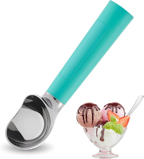 Cuchara de helado con calefacción recargable, cuchara eléctrica para helado con pantalla LED, se calienta a 158 °F para helado duro, fácil para personas mayores y niños, impermeable IP67 (blanco, 2 - Imagen 47