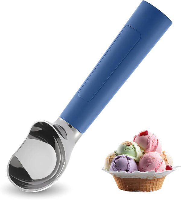 Cuchara de helado con calefacción recargable, cuchara eléctrica para helado con pantalla LED, se calienta a 158 °F para helado duro, fácil para personas mayores y niños, impermeable IP67 (blanco, 2 - Imagen 61