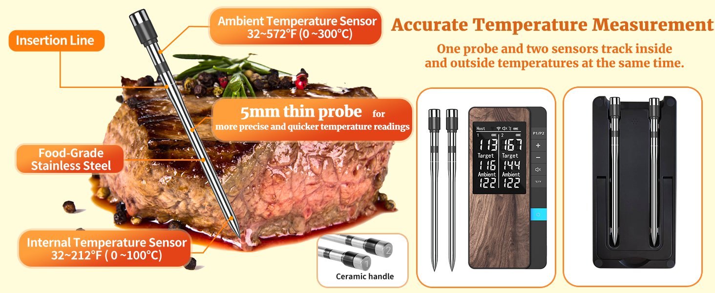 wireless meat thermometer