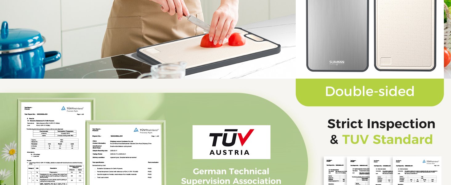 Strict Inspection & TUV Standard