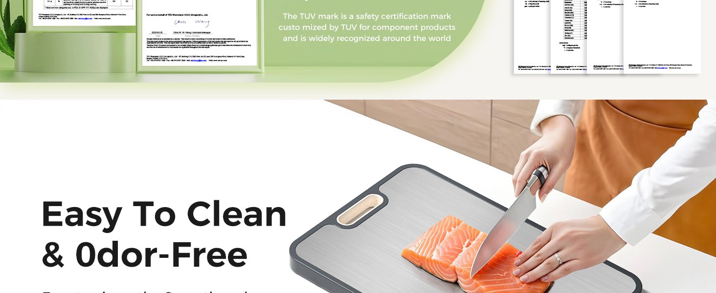 Easy To Clean & Odor-Free