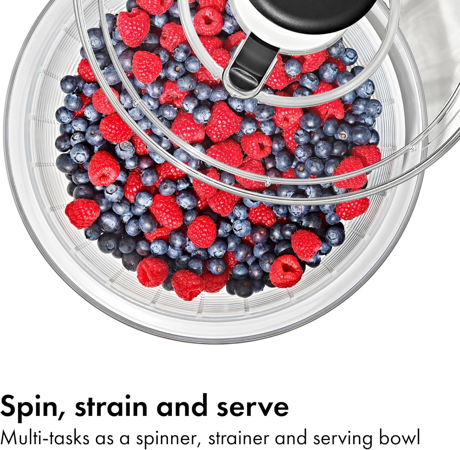Mezclador de vegetales de OXO Good Grips, L, Blanco - Imagen 7