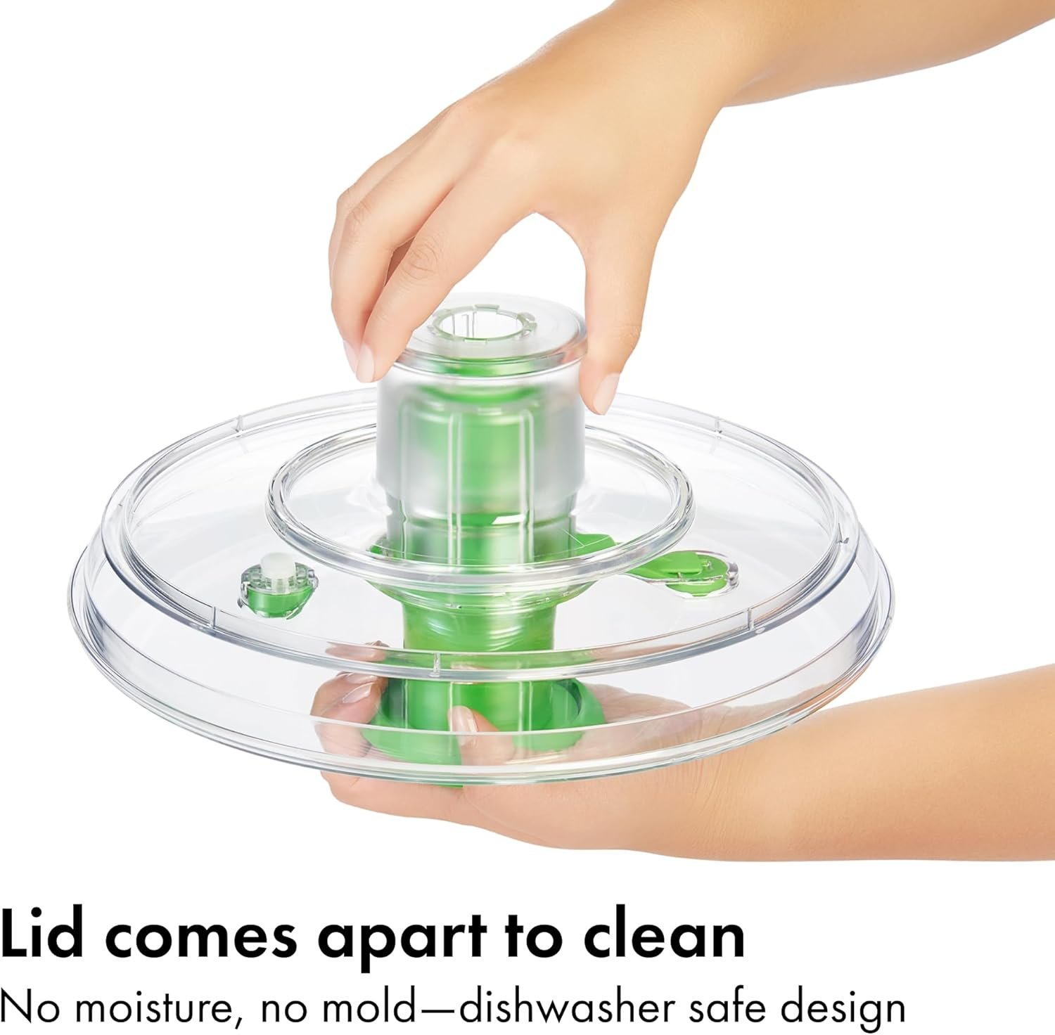 Mezclador de vegetales de OXO Good Grips, L, Blanco - Imagen 17