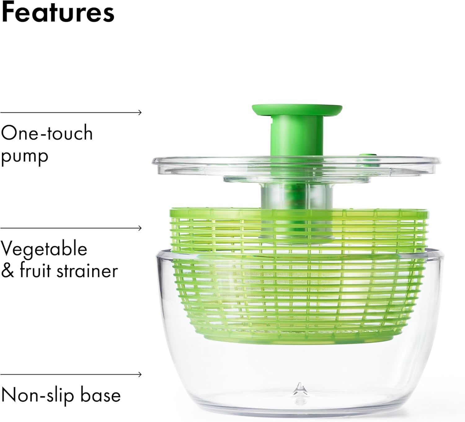 Mezclador de vegetales de OXO Good Grips, L, Blanco - Imagen 20