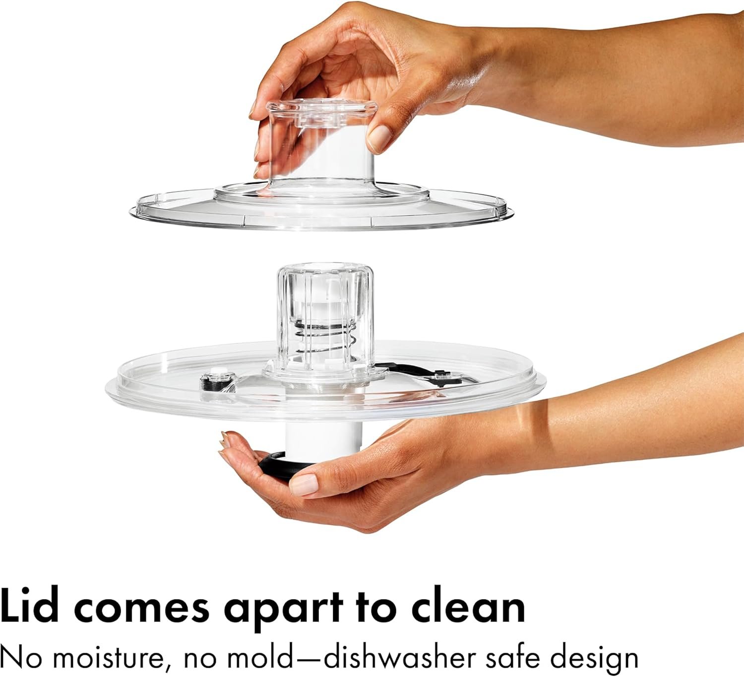 Mezclador de vegetales de OXO Good Grips, L, Blanco - Imagen 5