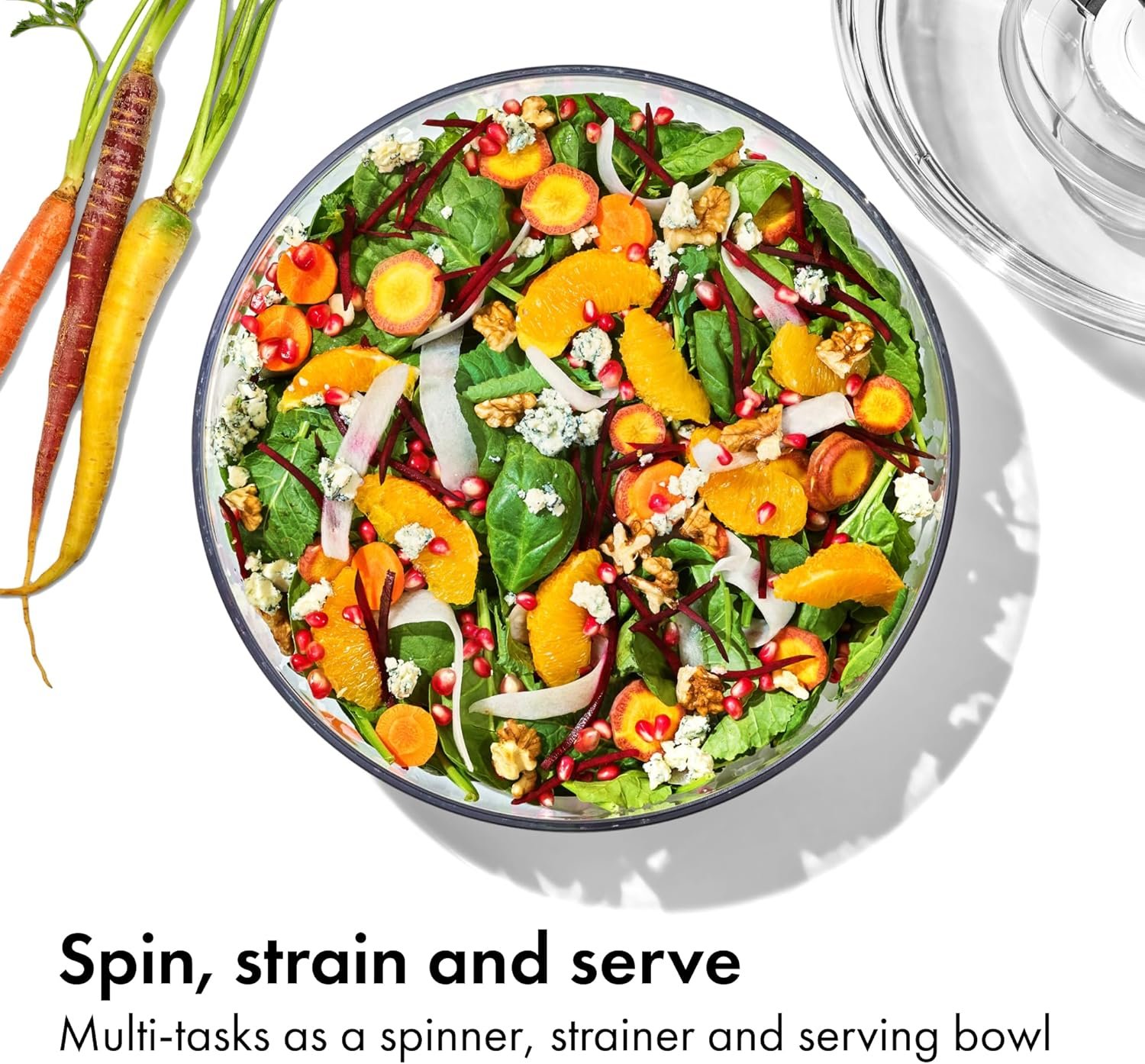 Mezclador de vegetales de OXO Good Grips, L, Blanco - Imagen 17