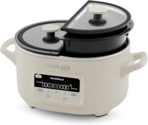 Crock-Pot MultiMeal Multicooker y olla de cocción lenta programable con función de horneado Leche de avena