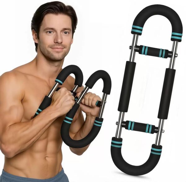 Ejercitador de brazo Twister, equipo de entrenamiento de pecho ajustable de 40 a 110 libras, fortalecedor de ejercicio mejorado para el antebrazo y tríceps en el pecho, máquina de ejercicios portátil