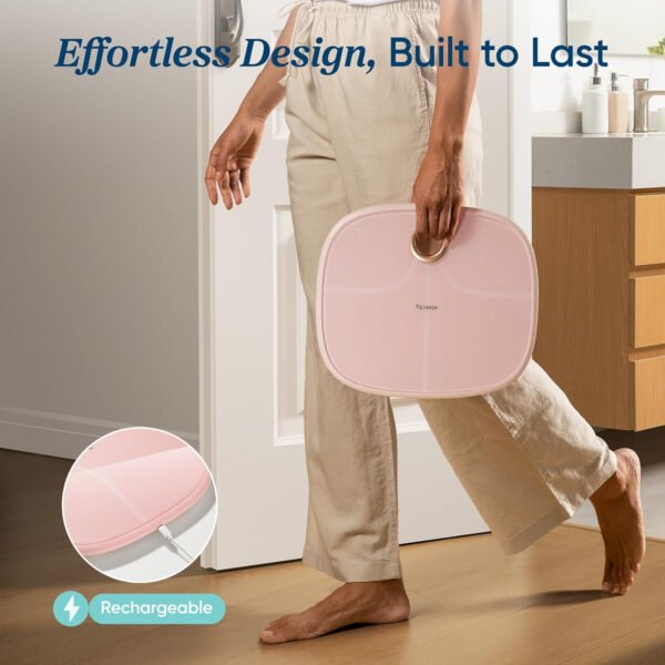 Etekcity Báscula inteligente para peso corporal, báscula de pesaje digital de baño con IMC, grasa corporal, masa muscular, aplicaciones de sincronización de equipos de salud con Bluetooth para el - Imagen 36