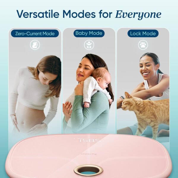 Etekcity Báscula inteligente para peso corporal, báscula de pesaje digital de baño con IMC, grasa corporal, masa muscular, aplicaciones de sincronización de equipos de salud con Bluetooth para el - Imagen 37