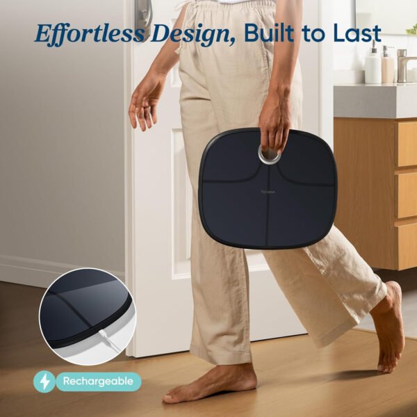 Etekcity Báscula inteligente para peso corporal, báscula de pesaje digital de baño con IMC, grasa corporal, masa muscular, aplicaciones de sincronización de equipos de salud con Bluetooth para el - Imagen 65