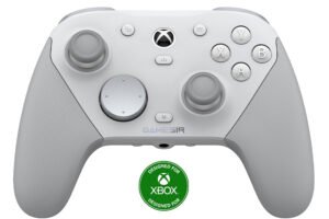 GameSir G7 Pro Wired Controller for Xbox Series X|S, Xbox One, Wireless Gamepad for PC&Android with TMR Sticks, Hall Effect Analog Triggers, 1000Hz Polling Rate, 3.5mm Audio Jack - White