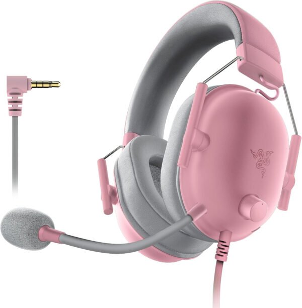 Razer BlackShark V2 X Auriculares para gamer: sonido envolvente 7.1, controladores de 1.9 ″, almohadillas de espuma viscoelástica, para computador, PS4, PS5 o Switch con conector de 3.5 mm, negros - Imagen 12