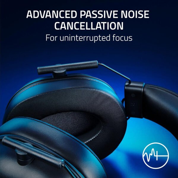 Razer BlackShark V2 X Auriculares para gamer: sonido envolvente 7.1, controladores de 1.9 ″, almohadillas de espuma viscoelástica, para computador, PS4, PS5 o Switch con conector de 3.5 mm, negros - Imagen 21
