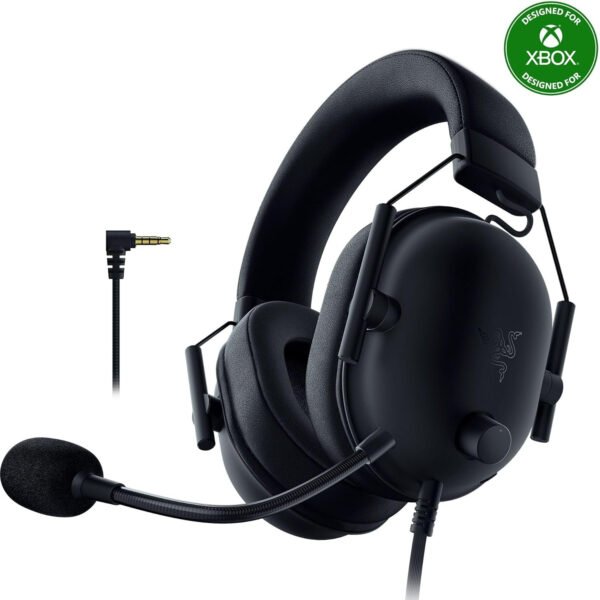 Razer BlackShark V2 X Auriculares para gamer: sonido envolvente 7.1, controladores de 1.9 ″, almohadillas de espuma viscoelástica, para computador, PS4, PS5 o Switch con conector de 3.5 mm, negros - Imagen 56