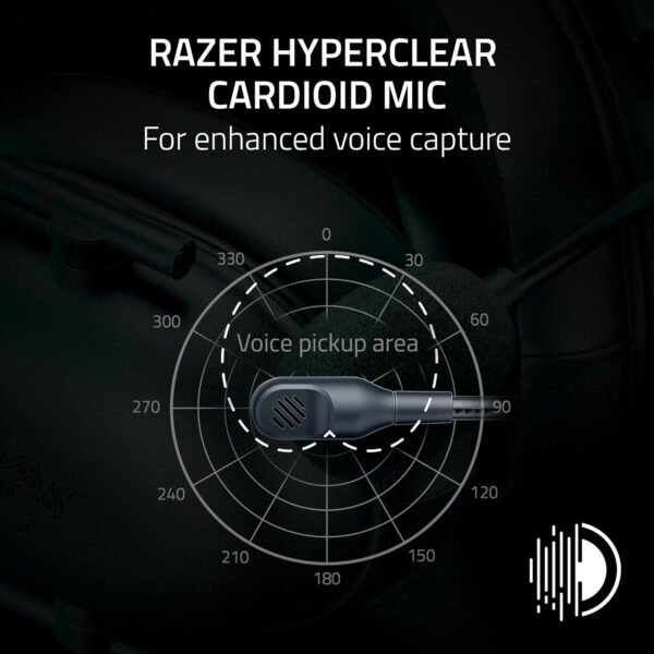 Razer BlackShark V2 X Auriculares para gamer: sonido envolvente 7.1, controladores de 1.9 ″, almohadillas de espuma viscoelástica, para computador, PS4, PS5 o Switch con conector de 3.5 mm, negros - Imagen 58