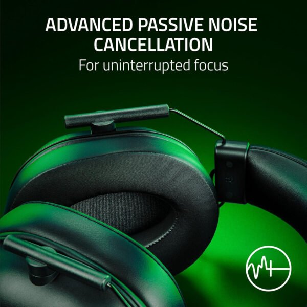 Razer BlackShark V2 X Auriculares para gamer: sonido envolvente 7.1, controladores de 1.9 ″, almohadillas de espuma viscoelástica, para computador, PS4, PS5 o Switch con conector de 3.5 mm, negros - Imagen 59