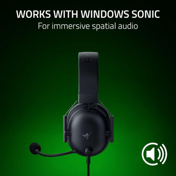 Razer BlackShark V2 X Auriculares para gamer: sonido envolvente 7.1, controladores de 1.9 ″, almohadillas de espuma viscoelástica, para computador, PS4, PS5 o Switch con conector de 3.5 mm, negros - Imagen 61