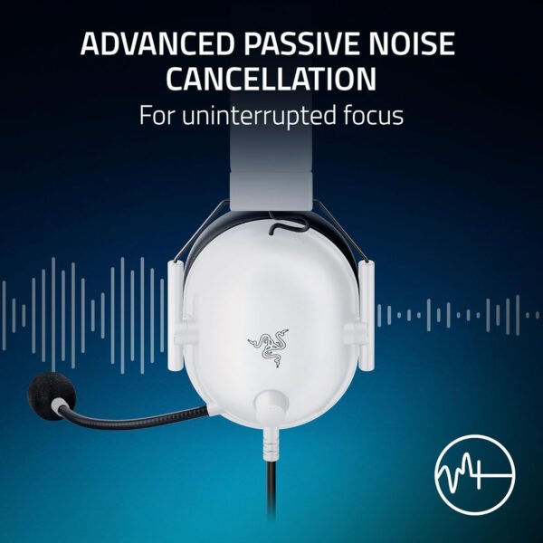 Razer BlackShark V2 X Auriculares para gamer: sonido envolvente 7.1, controladores de 1.9 ″, almohadillas de espuma viscoelástica, para computador, PS4, PS5 o Switch con conector de 3.5 mm, negros - Imagen 66