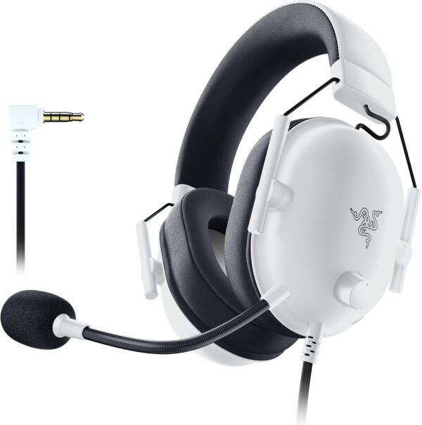 Razer BlackShark V2 X Auriculares para gamer: sonido envolvente 7.1, controladores de 1.9 ″, almohadillas de espuma viscoelástica, para computador, PS4, PS5 o Switch con conector de 3.5 mm, negros - Imagen 79