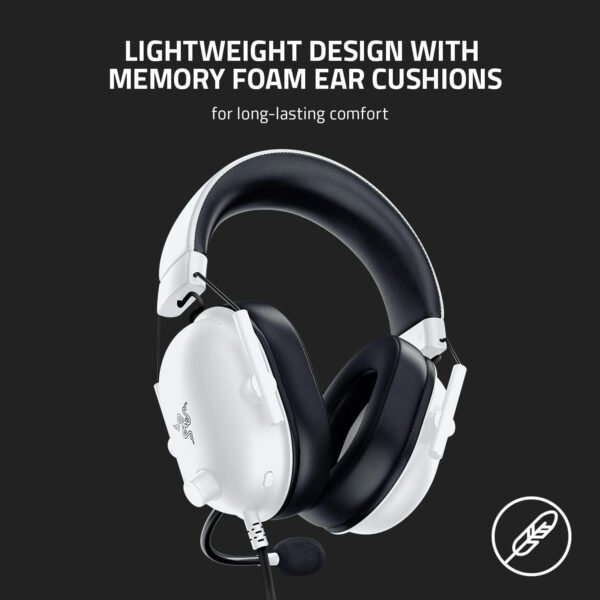 Razer BlackShark V2 X Auriculares para gamer: sonido envolvente 7.1, controladores de 1.9 ″, almohadillas de espuma viscoelástica, para computador, PS4, PS5 o Switch con conector de 3.5 mm, negros - Imagen 83