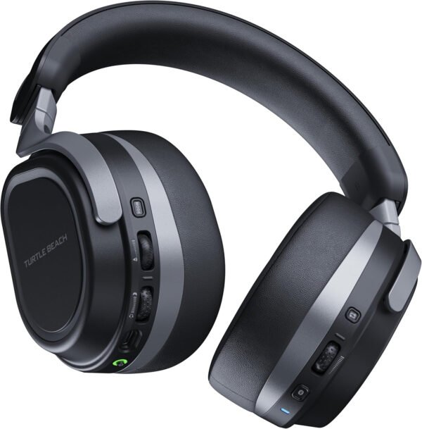 Turtle Beach Stealth 600 Wireless Multiplatform Amplified Gaming Headset for Xbox Series X|S, Xbox One, PC, PS5, PS4, & Mobile – Bluetooth, 80-Hr Battery, Noise-Cancelling Mic – Black - Imagen 33