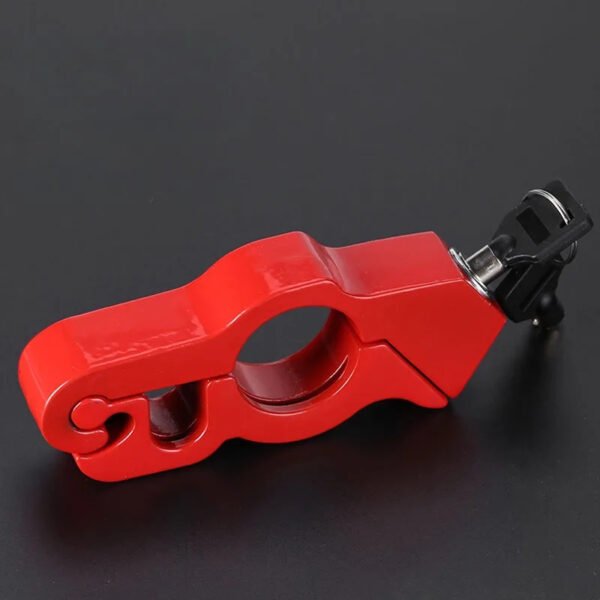 Bloqueo de freno para vehículo eléctrico general, bloqueo de bocina antirrobo para scooter, bloqueo de acelerador para motocicleta, bloqueo portátil de aleación de aluminio - Imagen 2