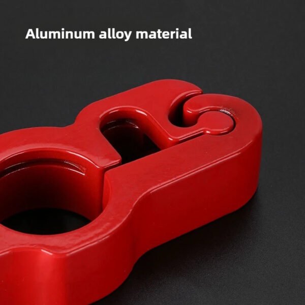 Bloqueo de freno para vehículo eléctrico general, bloqueo de bocina antirrobo para scooter, bloqueo de acelerador para motocicleta, bloqueo portátil de aleación de aluminio - Imagen 3