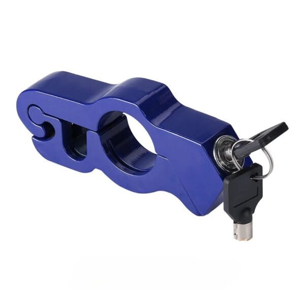 Bloqueo de freno para vehículo eléctrico general, bloqueo de bocina antirrobo para scooter, bloqueo de acelerador para motocicleta, bloqueo portátil de aleación de aluminio - Imagen 6