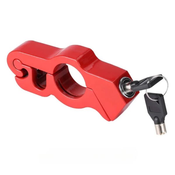 Bloqueo de freno para vehículo eléctrico general, bloqueo de bocina antirrobo para scooter, bloqueo de acelerador para motocicleta, bloqueo portátil de aleación de aluminio - Imagen 8