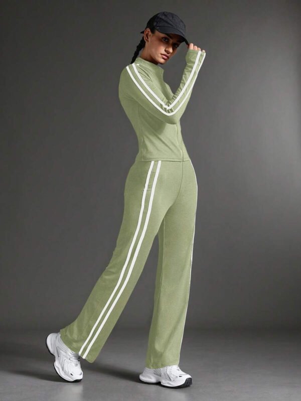 Sport Conjunto de ropa deportiva y yoga para mujer, conjunto de chándal para caminar y uso casual al aire libre, conjunto de ropa de entrenamiento para mujer, conjunto de leggings para mujer - Imagen 29