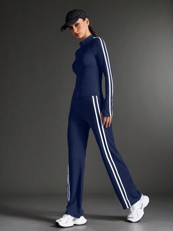 Sport Conjunto de ropa deportiva y yoga para mujer, conjunto de chándal para caminar y uso casual al aire libre, conjunto de ropa de entrenamiento para mujer, conjunto de leggings para mujer - Imagen 35