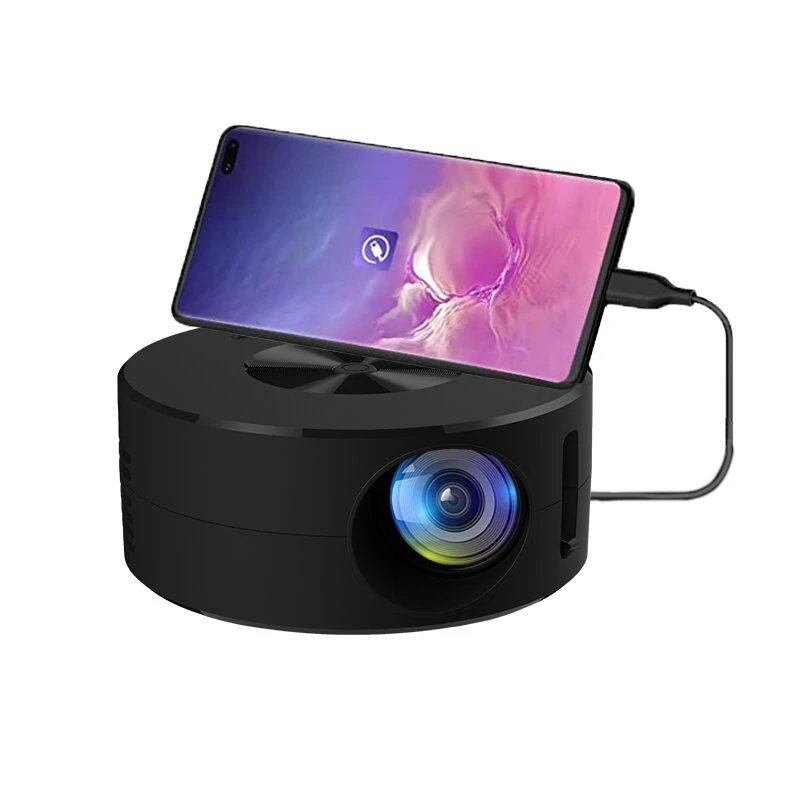 Bakeey VP2 Mini Projector Wired Mirroring Handheld Projection 320P 150 ANSI Lux Portable Cinema EU Plug - Imagen 2