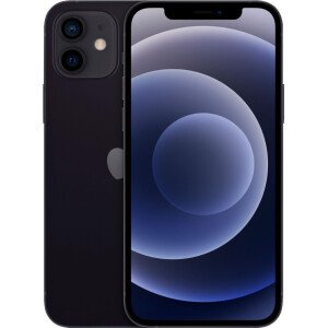 Apple - iPhone 12, 64GB, negro, totalmente desbloqueado (reacondicionado)