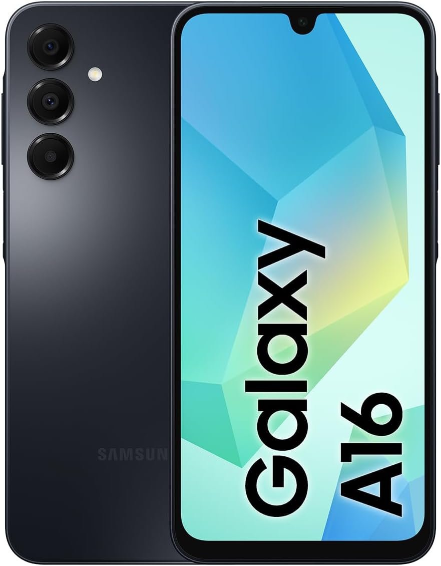 SAMSUNG Galaxy A16 4G LTE (128 GB + 4 GB) Modelo internacional SM-A165F/DS desbloqueado de fábrica de 6.7 pulgadas Dual Sim 50MP Dual Cam (paquete de estuche) (gris) - Imagen 9