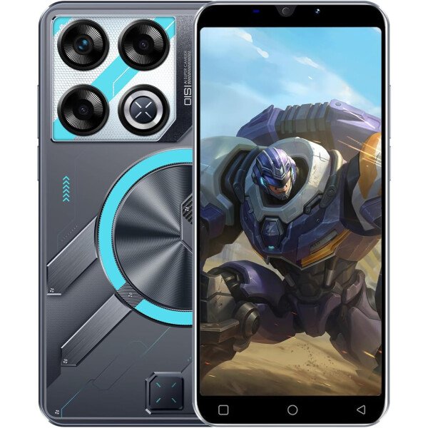 Teléfono móvil, pantalla de 5.0 pulgadas, sistema operativo Android 9.0, 16 GB de ROM (SD a 128 GB), cámaras duales de doble SIM, teléfonos celulares de desbloqueo de identificación facial - Imagen 8
