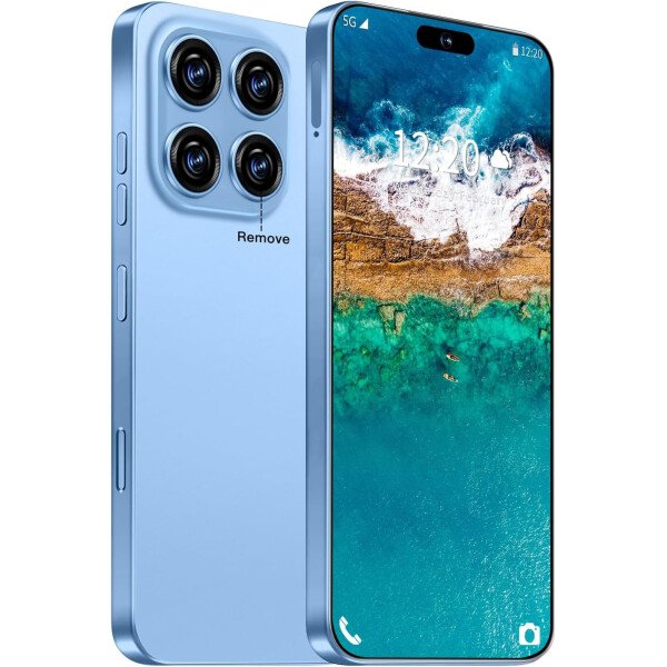 Teléfono celular desbloqueado de 16PROMA X 16+1TB, pantalla HD de 6.99 pulgadas, batería de 7000 mAh, Android 14, desbloqueo de botón de identificación facial, desbloqueo de botón de huellas - Imagen 7