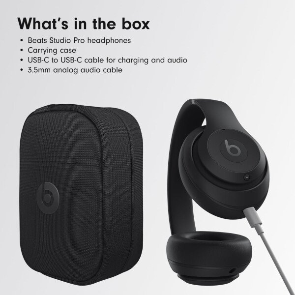 Beats Studio Pro - Auriculares inalámbricos Bluetooth con cancelación de ruido, audio espacial personalizado, audio sin pérdida USB-C, compatibilidad con Apple y Android, hasta 40 horas de duración de - Imagen 78