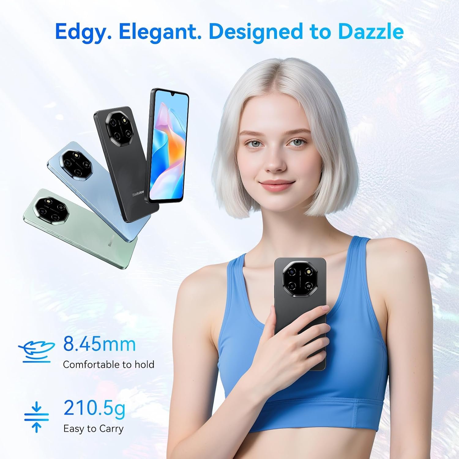 Blackview shark6(8+128) negro - Imagen 8