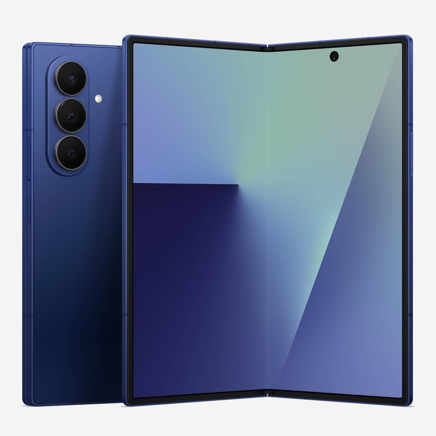 Samsung Teléfono celular Galaxy Z Fold7, teléfono inteligente AI de 256 GB, Android desbloqueado, ediciones de fotos AI, pantalla grande, batería de larga duración, 2025, 1 año de garantía del