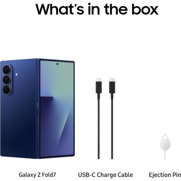 Samsung Teléfono celular Galaxy Z Fold7, teléfono inteligente AI de 256 GB, Android desbloqueado, ediciones de fotos AI, pantalla grande, batería de larga duración, 2025, 1 año de garantía del - Imagen 11