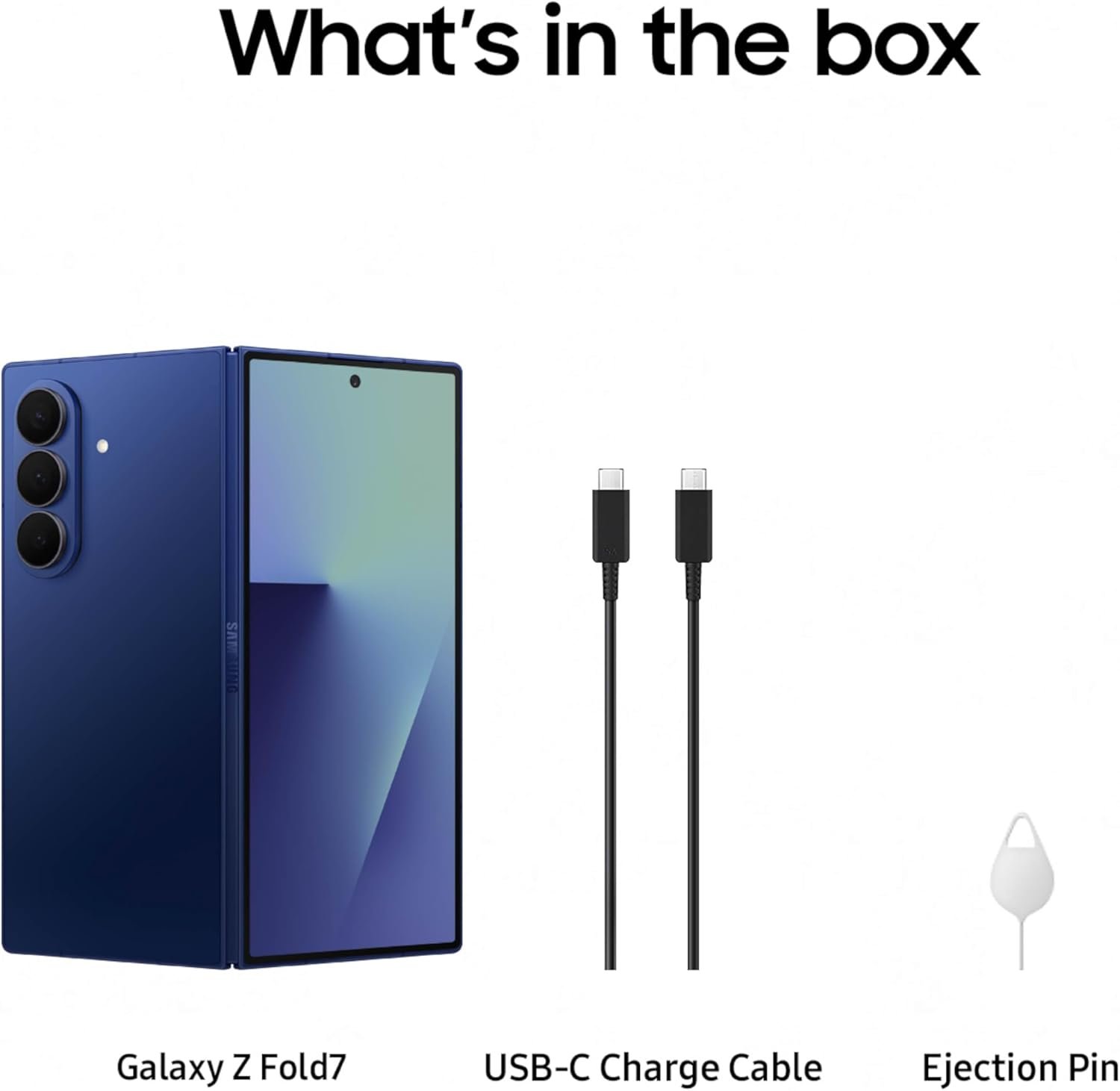 Samsung Teléfono celular Galaxy Z Fold7, teléfono inteligente AI de 256 GB, Android desbloqueado, ediciones de fotos AI, pantalla grande, batería de larga duración, 2025, 1 año de garantía del - Imagen 11