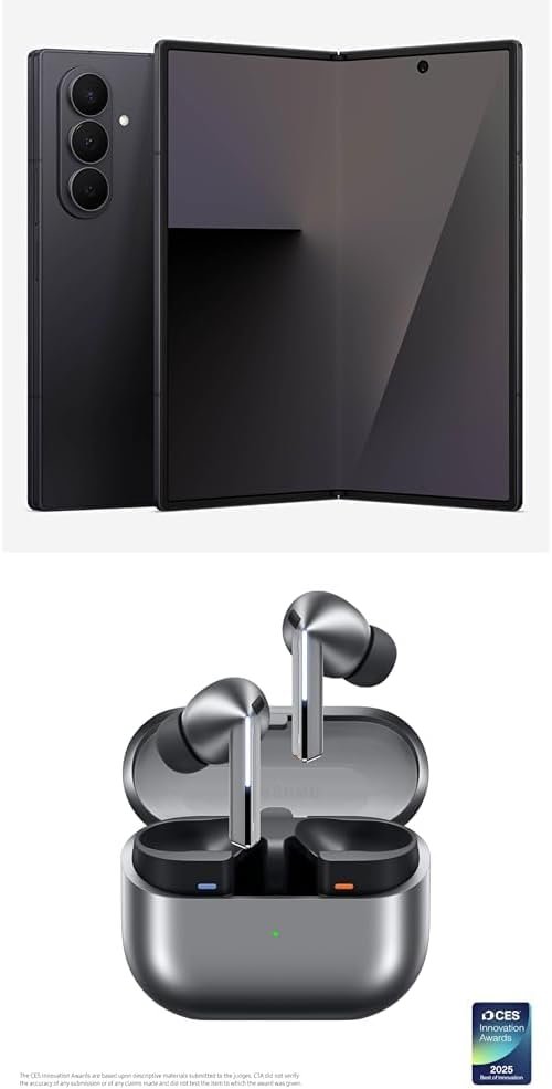 Samsung Teléfono celular Galaxy Z Fold7, teléfono inteligente AI de 256 GB, Android desbloqueado, ediciones de fotos AI, pantalla grande, batería de larga duración, 2025, 1 año de garantía del - Imagen 14