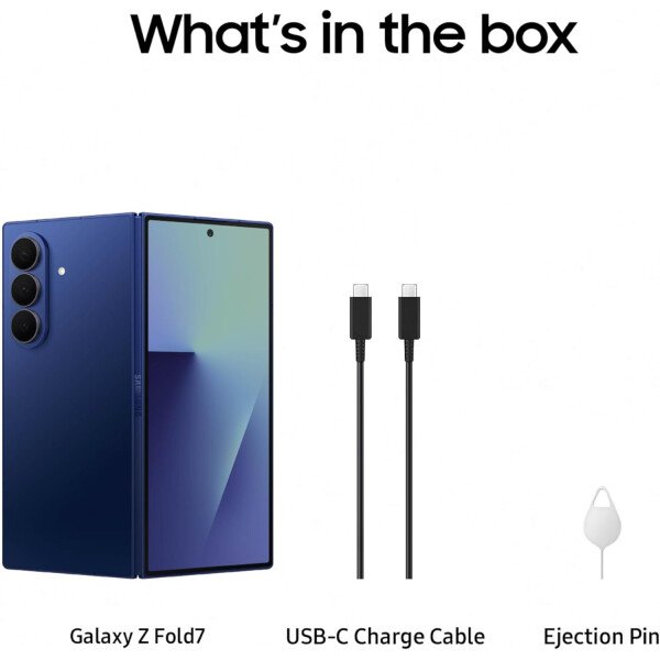 Samsung Teléfono celular Galaxy Z Fold7, teléfono inteligente AI de 256 GB, Android desbloqueado, ediciones de fotos AI, pantalla grande, batería de larga duración, 2025, 1 año de garantía del - Imagen 25