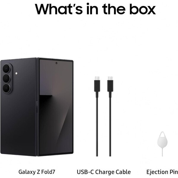 Samsung Teléfono celular Galaxy Z Fold7, teléfono inteligente AI de 256 GB, Android desbloqueado, ediciones de fotos AI, pantalla grande, batería de larga duración, 2025, 1 año de garantía del - Imagen 35