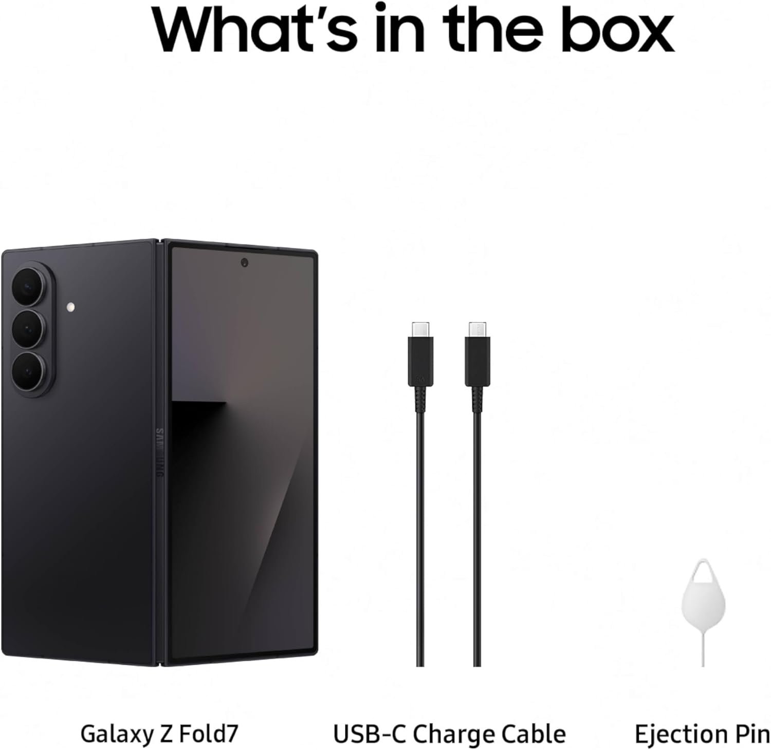 Samsung Teléfono celular Galaxy Z Fold7, teléfono inteligente AI de 256 GB, Android desbloqueado, ediciones de fotos AI, pantalla grande, batería de larga duración, 2025, 1 año de garantía del - Imagen 35